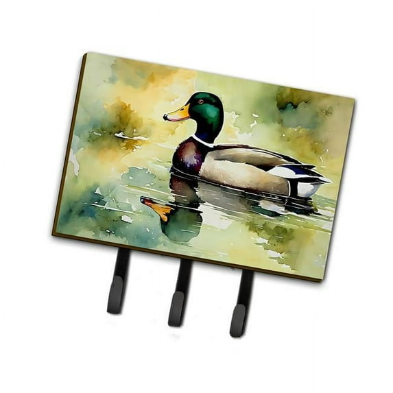 Mallard Leash or Key Holder 6 in x 9 in