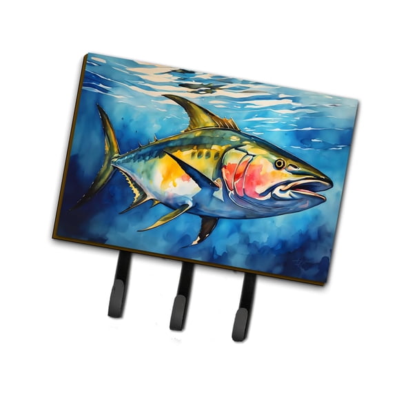 Carolines Treasures DAC2844TH68 9 x 6 in. Yellowfin Tuna Leash or Key Holder