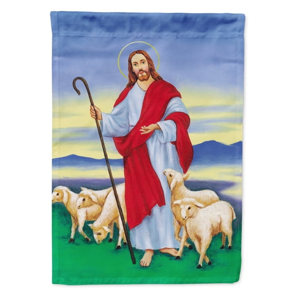 Carolines Treasures AAH6876GF Jesus The Good Shepherd Flag Garden Size Small multicolor