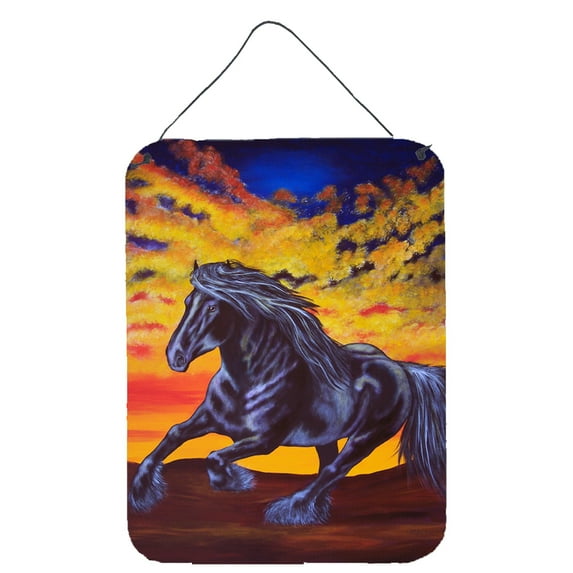 Carolines Treasures AMB1241DS1216 Desert Wind Horse Wall or Door Hanging Prints 12x16 multicolor