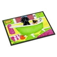 thumbnail image 1 of Carolines Treasures AMB1335MAT Tub for Two with Poodle and Pug Door Mat Indoor Rug or Outdoor Welcome Mat 18x27 Doormat, 1 of 4