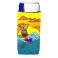 thumbnail image 1 of Carolines Treasures APH0415MUK Teddy Bear Water Skiing Michelob Ultra beverage insulators for slim cans  Slim Can, 1 of 2