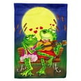 thumbnail image 1 of Carolines Treasures APH0522GF Frog Love Songs Flag Garden Size  Small multicolor, 1 of 3