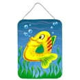 thumbnail image 1 of Carolines Treasures APH0527DS1216 Yellow Fish Wall or Door Hanging Prints 12x16 multicolor, 1 of 2