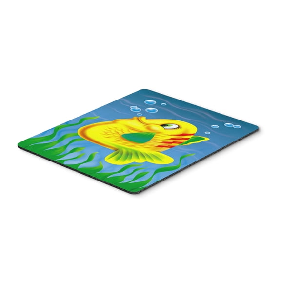 Carolines Treasures APH0527MP Yellow Fish Mouse Pad Hot Pad or Trivet Large multicolor