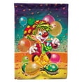 thumbnail image 1 of Carolines Treasures APH1662GF Happy Birthday Clown Flag Garden Size  Small multicolor, 1 of 3