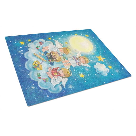 Carolines Treasures APH1699LCB Angels Baking Glass Cutting Board Large, 12H x 16W, multicolor