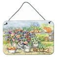 thumbnail image 1 of Carolines Treasures APH3567DS812 Patio Bouquet and Cat Wall or Door Hanging Prints  8x12 multicolor, 1 of 1