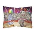 thumbnail image 1 of Carolines Treasures APH3816PW1216 Circus Elephand and Dolphin Fabric Decorative Pillow  12H x16W multicolor, 1 of 3