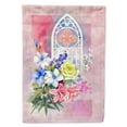 thumbnail image 1 of Carolines Treasures APH3934GF Church Window and Flowers Flag Garden Size  Small multicolor, 1 of 3