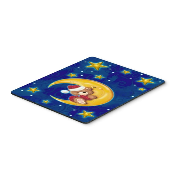 Carolines Treasures APH514BMP Bear Sleeping in the Moon and Stars Mouse Pad Hot Pad or Trivet Large multicolor