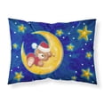 thumbnail image 1 of Carolines Treasures APH514BPILLOWCASE Bear Sleeping in the Moon and Stars Fabric Standard Pillowcase Standard multicolor, 1 of 2