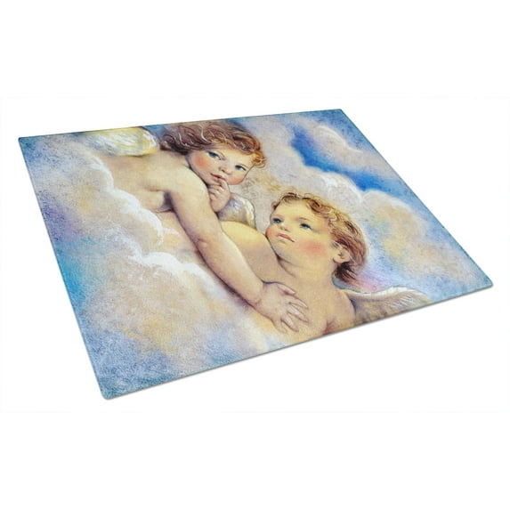 Carolines Treasures APH5622LCB Angels Glass Cutting Board Large, 12H x 16W, multicolor