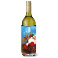thumbnail image 1 of Carolines Treasures APH5775LITERK Christmas Santa Claus Good Night Wine Bottle Beverage Insulator Hugger  Wine Bottle, 1 of 1