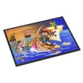 thumbnail image 1 of Carolines Treasures APH6105MAT Boy Playing Piriate with Dolphin Door Mat Indoor Rug or Outdoor Welcome Mat 18x27 Doormat, 1 of 4