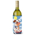 thumbnail image 1 of Carolines Treasures APH7227LITERK Dog Water Skiing Wine Bottle beverage insulator Hugger  Wine Bottle multicolor, 1 of 1