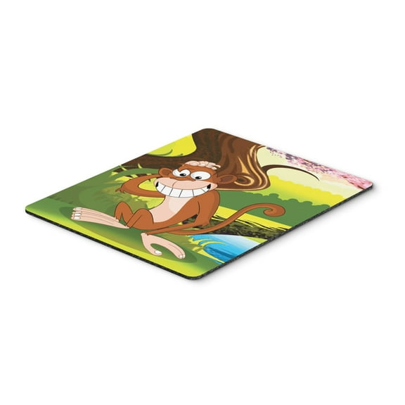 Carolines Treasures APH7629MP Monkey under the Tree Mouse Pad Hot Pad or Trivet Large multicolor