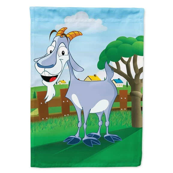 Carolines Treasures APH7634CHF Billy the Goat Flag Canvas House Size Large multicolor