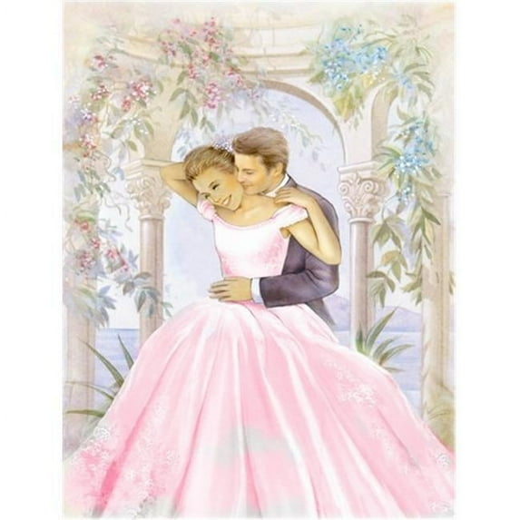 Carolines Treasures APH8293GF Romantic Couple Kiss Flag Garden Size