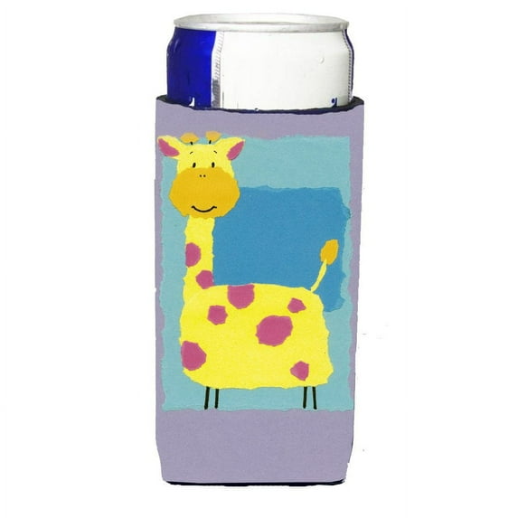 Carolines Treasures APH8333MUK Giraffe Michelob Ultra beverage Insulator for slim cans Slim Can multicolor