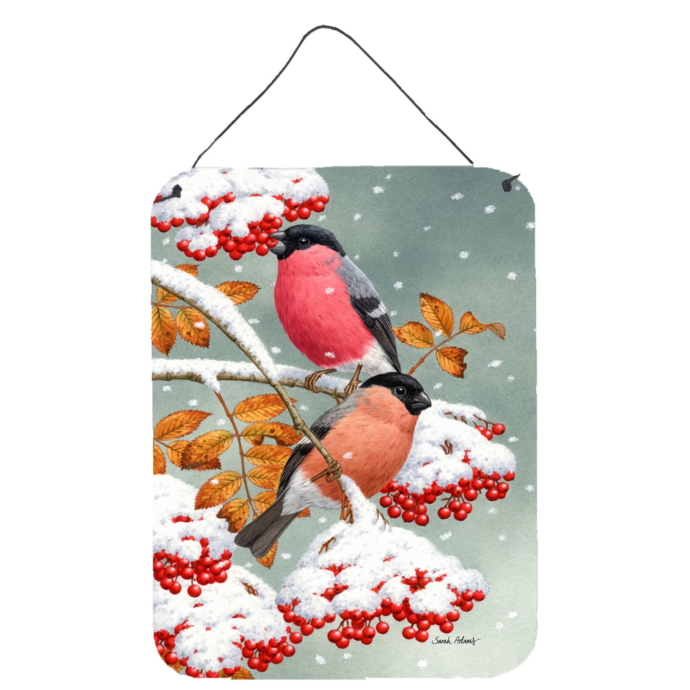 Eurasian Bullfinches Wall or Door Hanging Prints