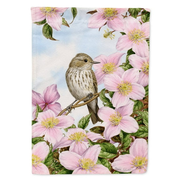 Carolines Treasures ASA2088CHF Spotted Flycatcher Flag Canvas House Size Large multicolor
