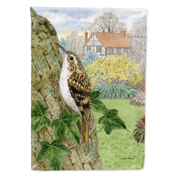 Carolines Treasures ASA2099GF Treecreeper Flag Garden Size Small multicolor