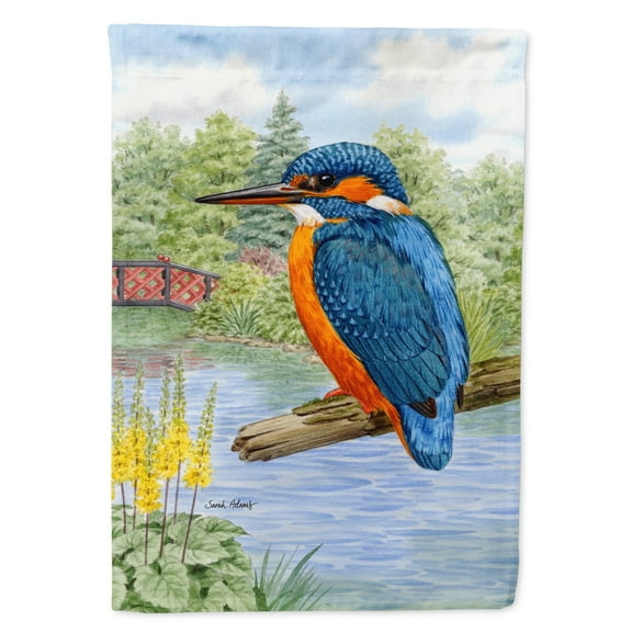 Carolines Treasures ASA2104GF Kingfisher Flag Garden Size  Small multicolor