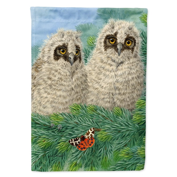 Owlets Flag Canvas House Size