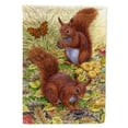 thumbnail image 1 of Red Squirrels Flag Canvas House Size, 1 of 4