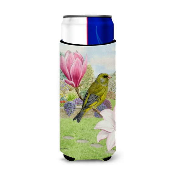 Carolines Treasures ASA2145MUK European Greenfinch Ultra Beverage Insulators for slim cans Slim Can multicolor
