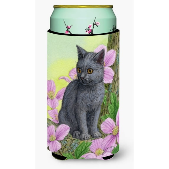 Carolines Treasures ASA2165TBC Chartruex Kitten Tall Boy Beverage Insulator Hugger Tall Boy multicolor