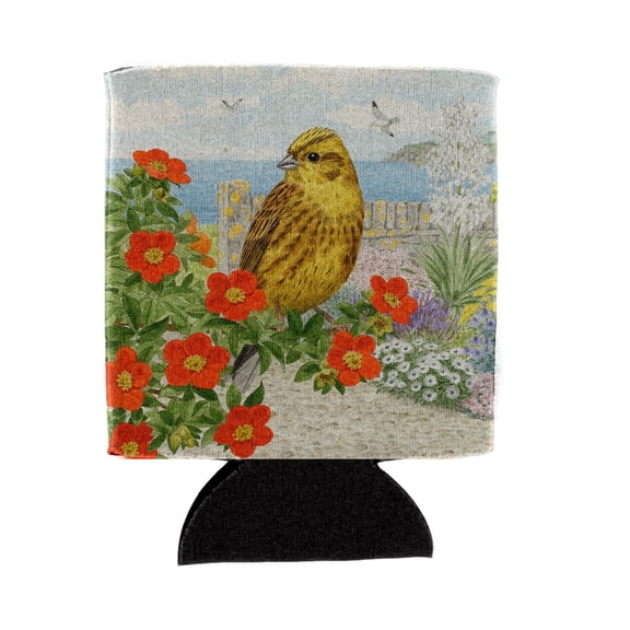 Carolines Treasures ASAD0695CC Yellowhammer by Sarah Adams Can or Bottle Hugger  Can Hugger multicolor