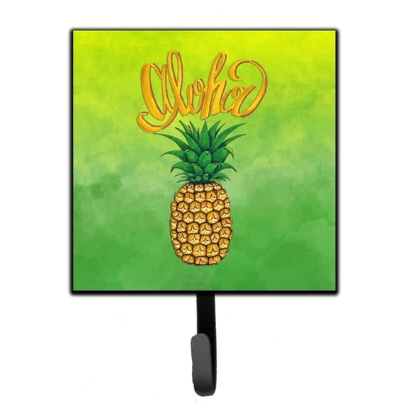 Carolines Treasures  Aloha Pineapple Welcome Leash or Key Holder