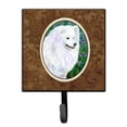 thumbnail image 1 of Carolines Treasures SS8965SH4 American Eskimo Leash Holder or Key Hook, Small, Multicolor, 1 of 2