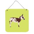 thumbnail image 1 of Carolines Treasures BB7677DS66 American Spotted Donkey Green Wall or Door Hanging Prints, 6 x 6 in., 1 of 1