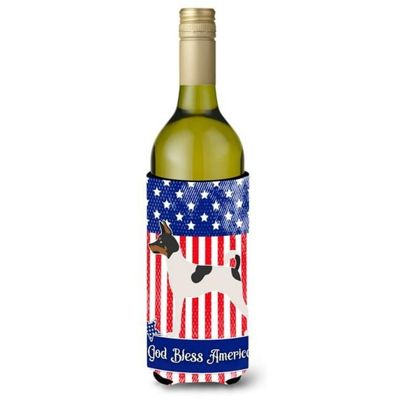 Carolines Treasures American Toy Fox Terrier American Wine Bottle Beverge Insulator Hugger