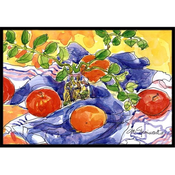 Carolines Treasures Apples Indoor Or Outdoor Mat