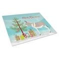 thumbnail image 1 of Carolines Treasures Australian Teamster Donkey Christmas Glass Cutting Board Large Teal 12H x 16W multicolor, 1 of 2