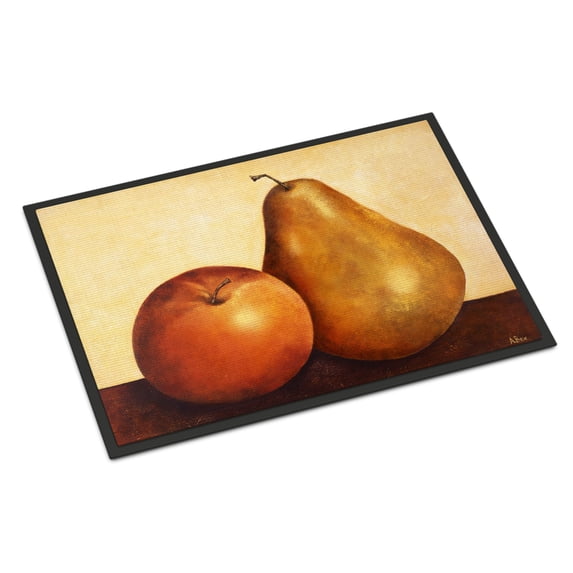 Carolines Treasures BABE0089MAT and Pear Doormat 18x27 27"L x 18"W multicolor