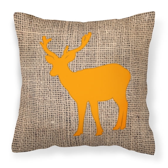 Carolines Treasures BB1012-BL-OR-PW1414 Fabric Decorative Pillow, 14Hx14W, multicolor