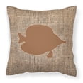 thumbnail image 1 of Carolines Treasures BB1023-BL-BN-PW1818 Fish - Tang Fish Burlap and Brown   Canvas Fabric Decorative Pillow BB1023 18H, 1 of 2
