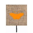 thumbnail image 1 of Carolines Treasures BB1043-BL-OR-SH4 Butterfly Burlap And Orange Leash Or Key Holder, 1 of 2