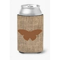 thumbnail image 1 of Carolines Treasures BB1050-BL-BN-CC Butterfly Burlap And Brown Can Or Bottle  Hugger, 1 of 1
