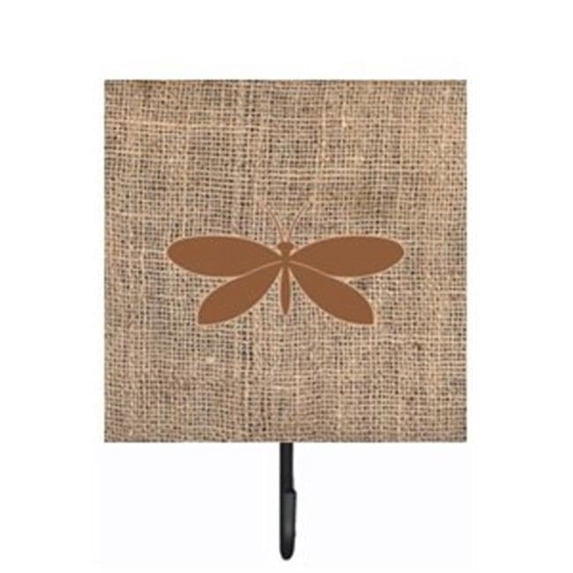 Carolines Treasures BB1055-BL-BN-SH4 Moth Burlap and Brown Leash Or Key Holder