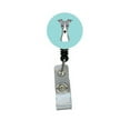 thumbnail image 1 of Carolines Treasures BB1174BR Checkerboard Blue Italian Greyhound Retractable Badge Reel, 1 of 2