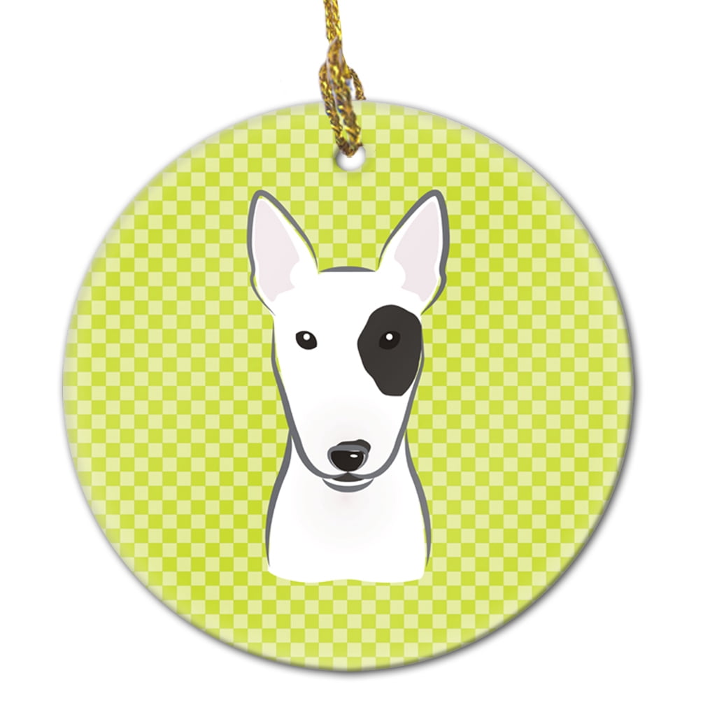 Paio Di Presine Caroline Treasures – Scacchi Blu Con Shiba Inu, 19x19 Cm, Made In USA