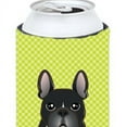 thumbnail image 1 of Carolines Treasures BB1289TBC Checkerboard Lime Green French Bulldog Tall Boy Beverage Insulator Hugger , Tall Boy,, 1 of 1
