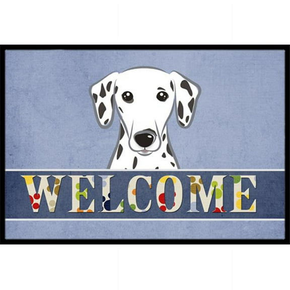 Carolines Treasures BB1396JMAT Dalmatian Welcome Indoor & Outdoor Mat- 24 x 36 in.
