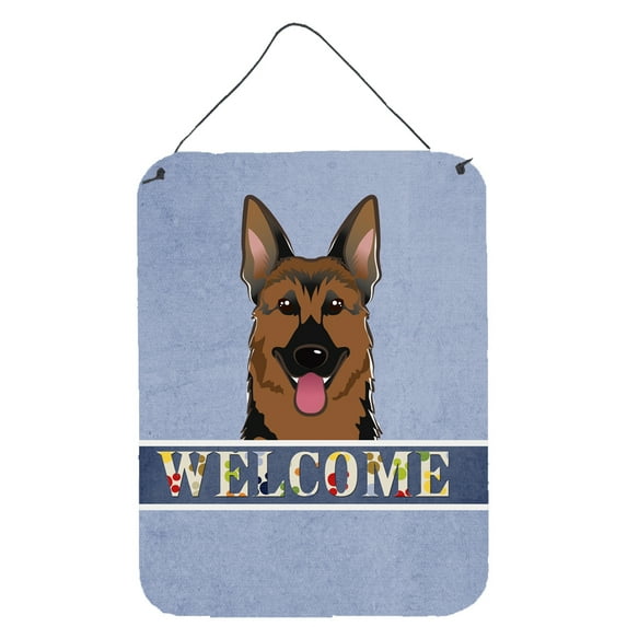 German Shepherd Welcome Wall or Door Hanging Prints
